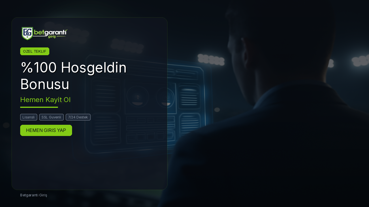 Betgaranti Giriş Bonus Görseli
